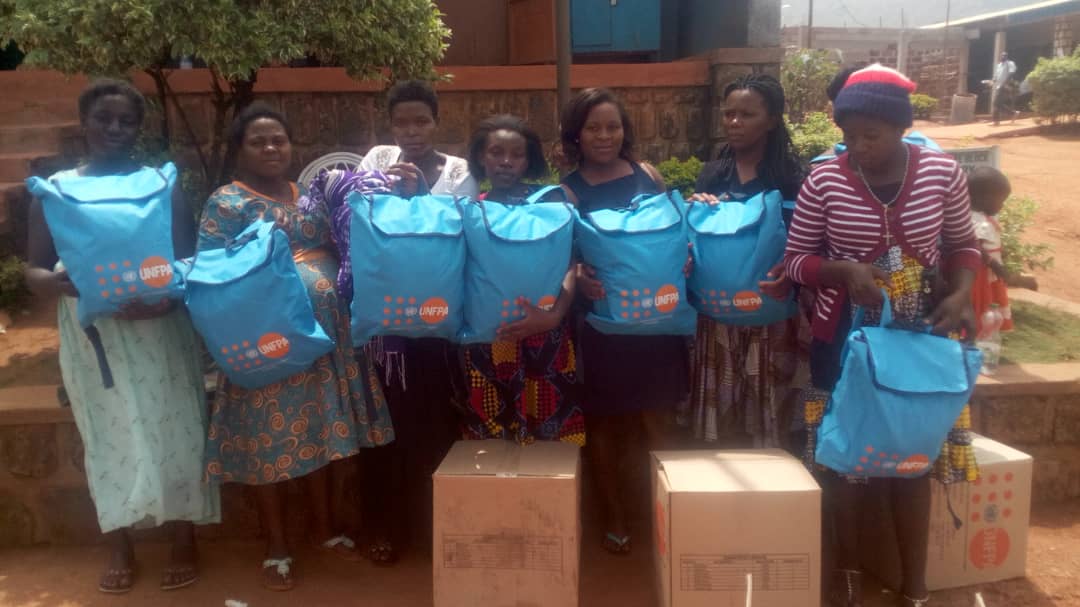 Distribution of Mama Kits in the NWR Cameroon to IDPs