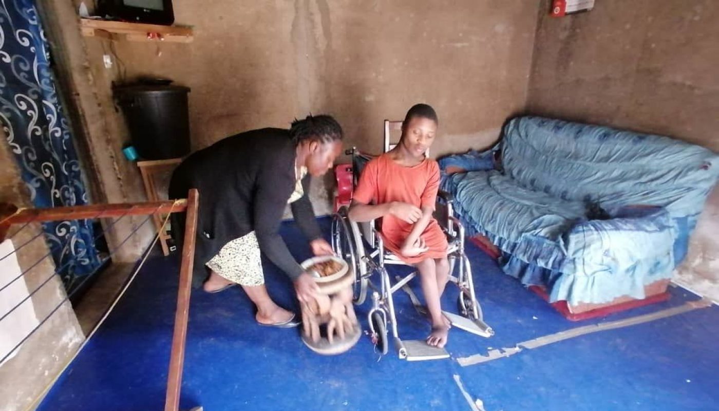 UIVPIC visits Daniel a sixteen year old boy with physical disability.